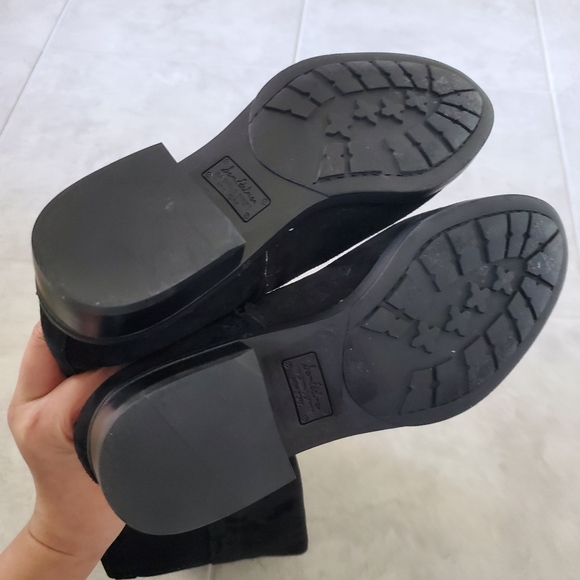 Sam Edelman Pam suede fabric mix media knee high boots - Picture 9 of 13